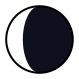 Waning crescent
